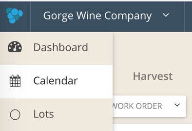 Activity Calendar-menu