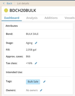 Add,edit,remove tag_single lot