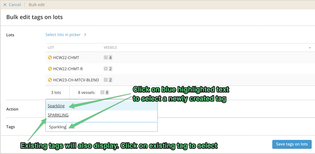 Adding, Editing, or Removing Tags