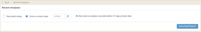 Analysis Reporting-recent report