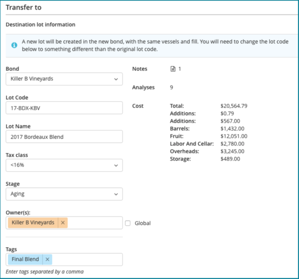 Bond to Bond Transfers (B2B)