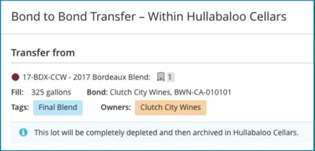 Bond to Bond Transfers (B2B) within your InnoVint Winery-b2b