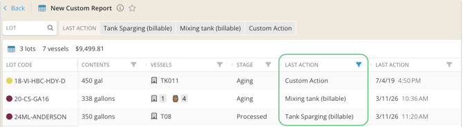 Custom Action_Custom Report