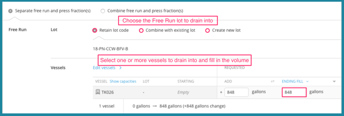 Drain and Press-fill