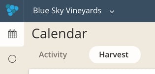 Harvest Calendar-menu