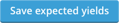 Harvest Settings (Receive Fruit options and Expected Yield)-save button