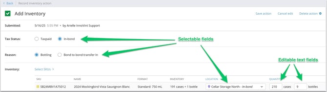 How to Edit or Delete Inventory Actions_Edit action_Annotated