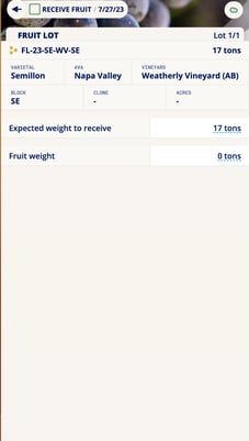 How to Receive Fruit-simple rcv