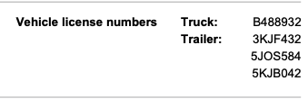 How to Receive Fruit-vehicle license