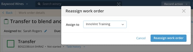 How to edit a work order_reassign