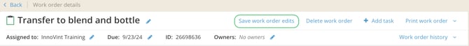 How to edit a work order_save edit