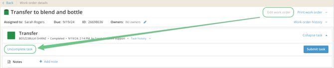 How to edit a work order_uncomplete