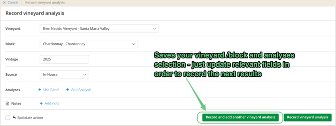 How to import analyses_Vineyard analysis