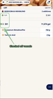 How to make Additions-check vessels