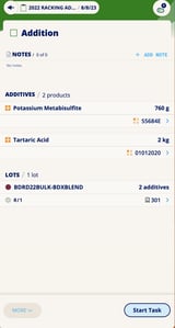 How to make Additions-task detail pg