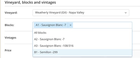 How to manage vineyard contracts-block