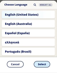 InnoApp Highlights-language