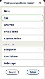 InnoApp How to Add Remove or Replace Vessel Tags-select tag