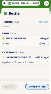 InnoApp How to Bottle-complete task