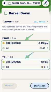 InnoApp How to Filter, Transfer, Rack, Barrel Down, and Blend-from to