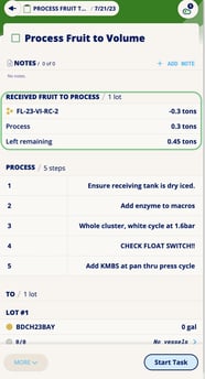 InnoApp How to Process Fruit to Volume & Weight-2 process leave in
