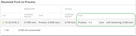 InnoApp How to Process Fruit to Volume & Weight-2 spec process