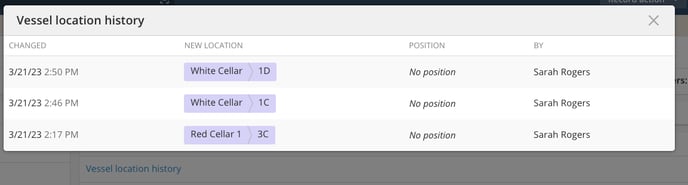 InnoApp How to update Vessel location-location history