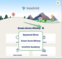 InnoApp Navigation and Tips-toggle main menu