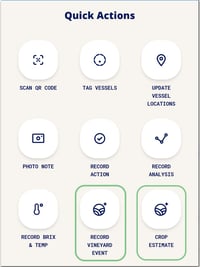 InnoApp_Quick actions_vineyard event