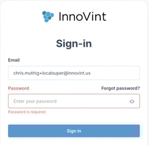 Accessing Your InnoVint Account_Existing Users