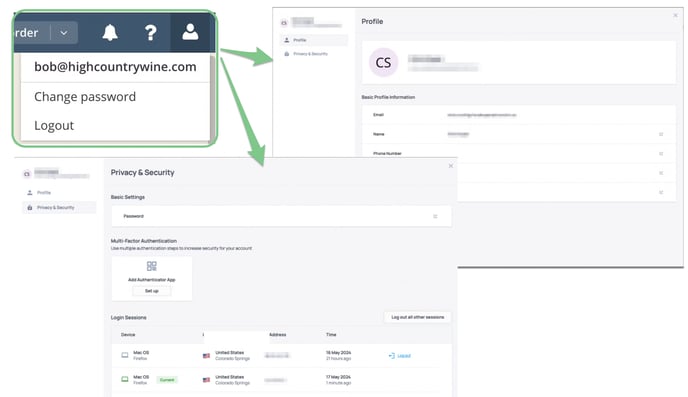 Accessing Your InnoVint Account_User Profile Page