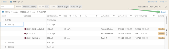 Custom Reports_Export report
