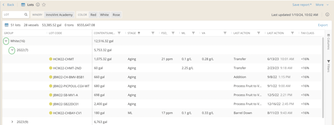 Custom Reports_Grouping your data_use carets