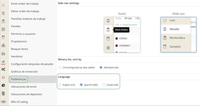 Display Preferences in Settings_Languages