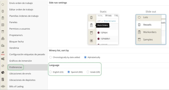 Display Preferences in Settings_Languages