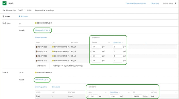 Edit or Delete Actions_Action with no depdendencies_editable fields
