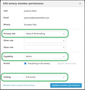 Member Management- How to Add, Edit or Remove Users_Click update member permissions