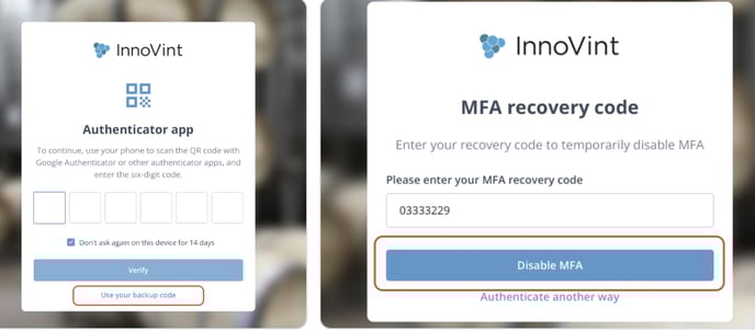Multi-factor Authentication Settings_Help I ran over my phone