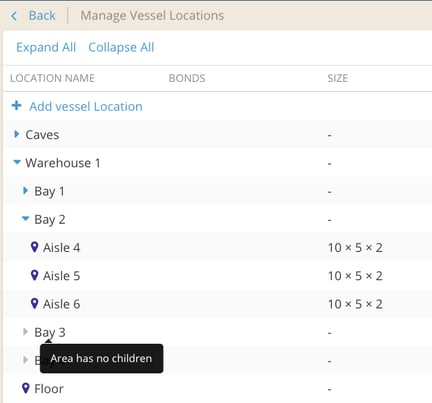 Managing and Using Vessel Locations-caret