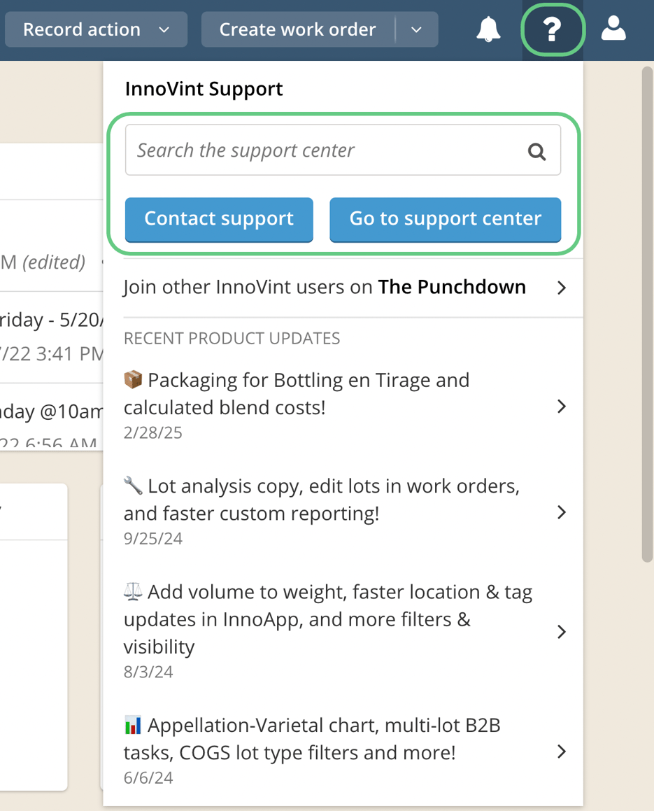 How to Access the Support Center and Submit a Help Ticket