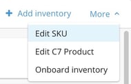 SKU Details Page_More dropdown menu