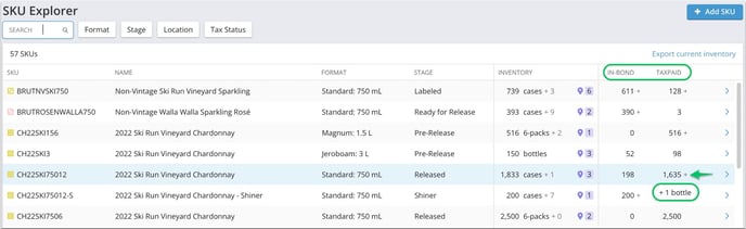 SKU Explorer_In bond and Taxpaid Columns_Annotated