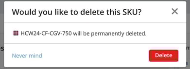 SUPPLY_Delete SKU Warning