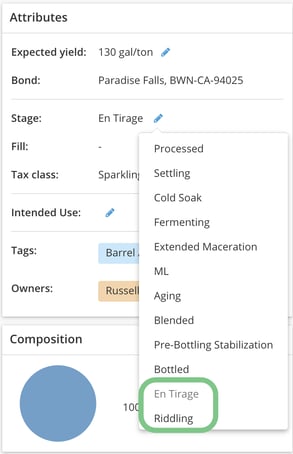Sparkling Wine Module Workflows-riddling