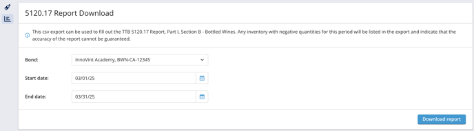 Supply-TTB Report select bond