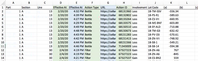 Understanding the TTB Audit Report-action specific