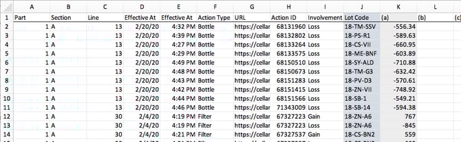 Understanding the TTB Audit Report-negative value