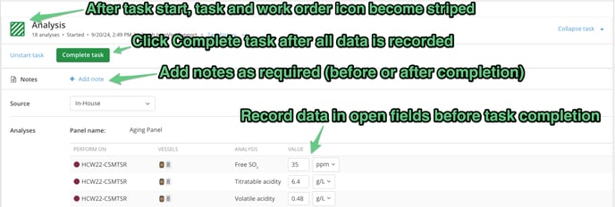 Using Work Orders in InnoVint-record