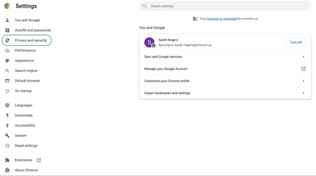 Why isnt my report export downloading-privacy and security