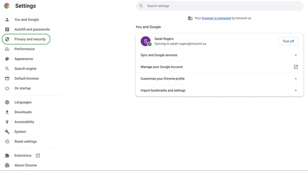 Why isnt my report export downloading-privacy and security